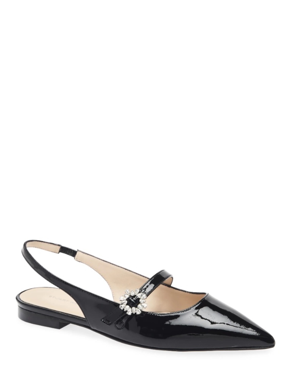 Stuart Weitzman Aura Mary Jane Slingback Flats